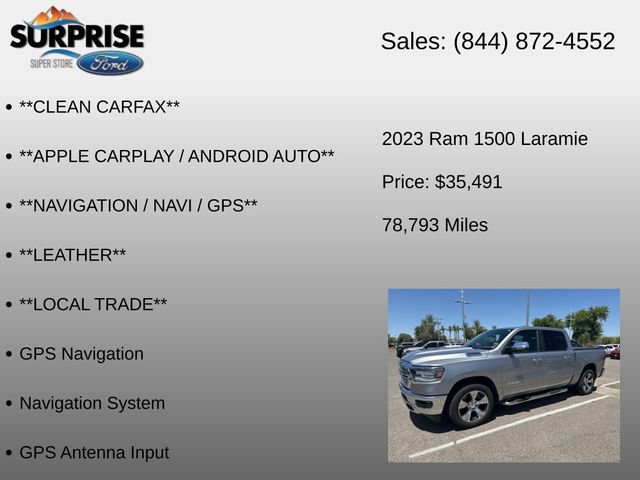 Used 2023 RAM 1500 Laramie AWD/4WD image 20