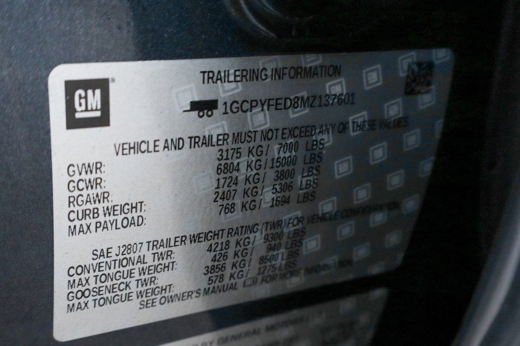 Used 2021 Chevrolet Silverado 1500 LT Trail Boss AWD/4WD image 52