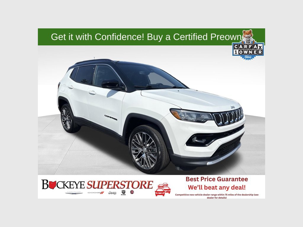Certified 2023 Jeep Compass Limited w/ Elite Group