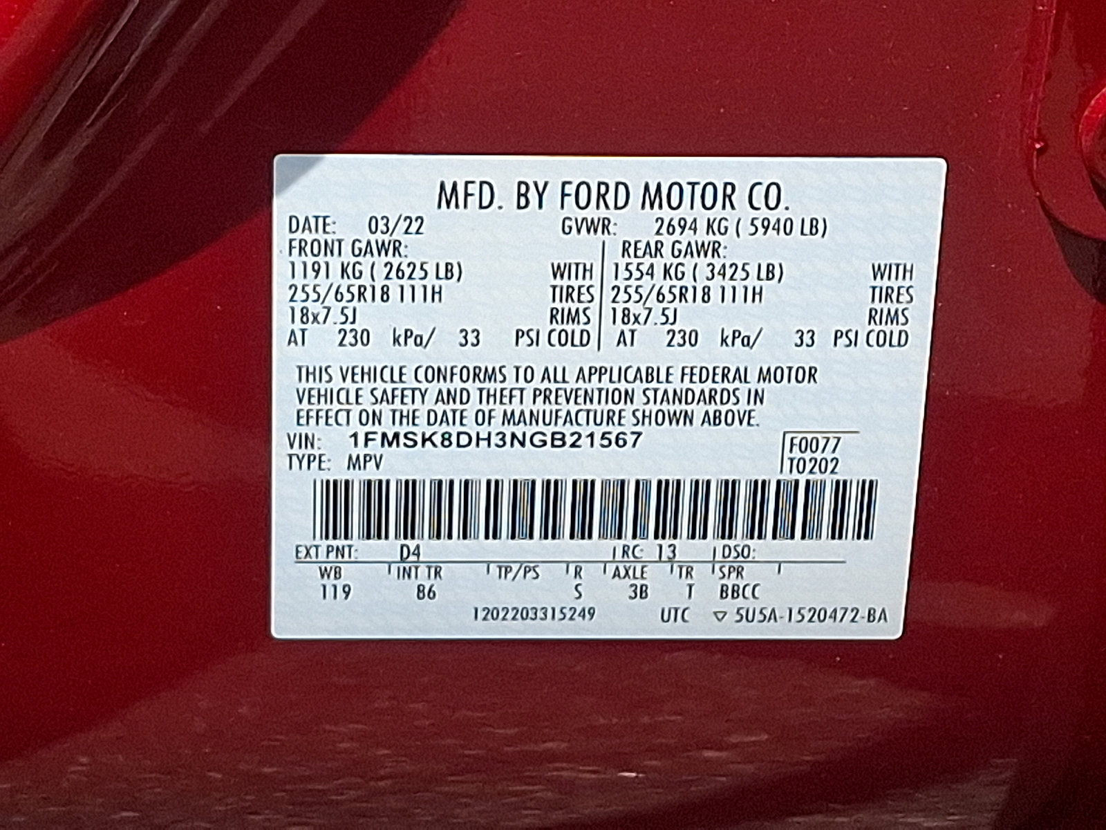 Used 2022 Ford Explorer XLT w/ Class IV Trailer Tow Package AWD/4WD image 27