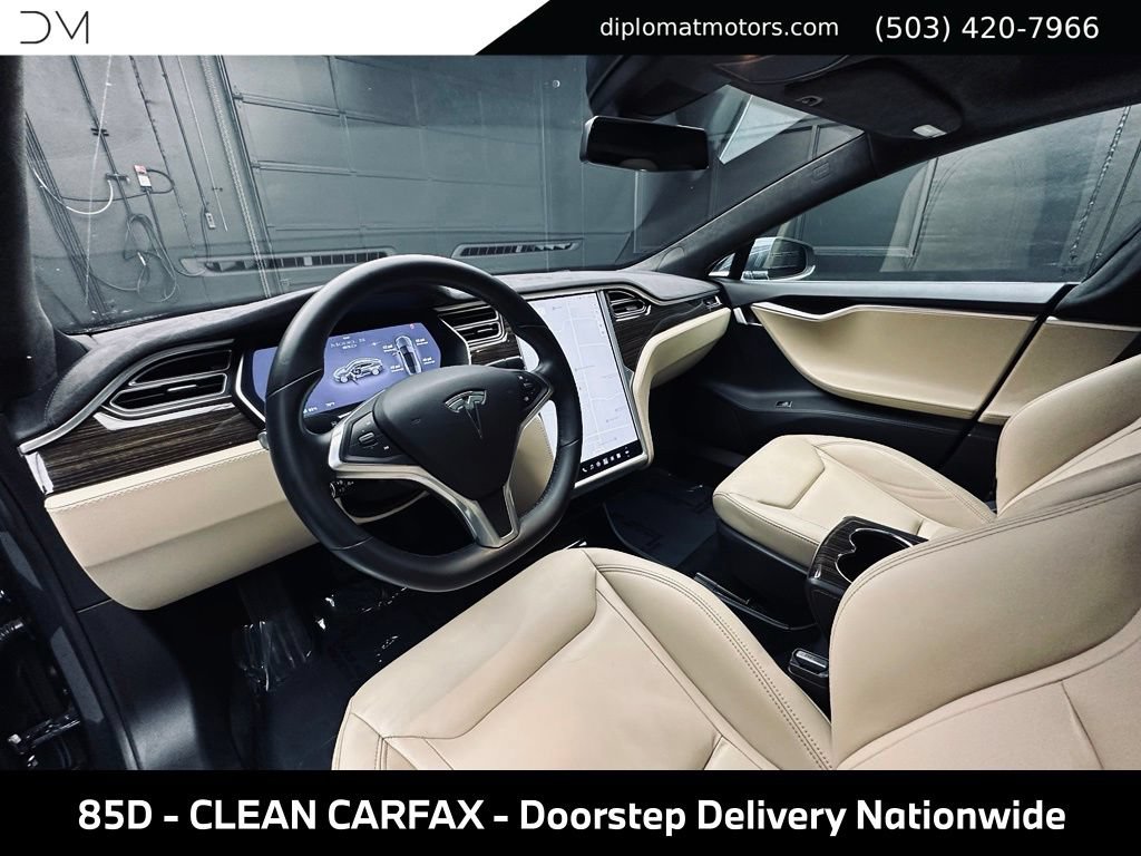 Used 2015 Tesla Model S 85D AWD/4WD image 17