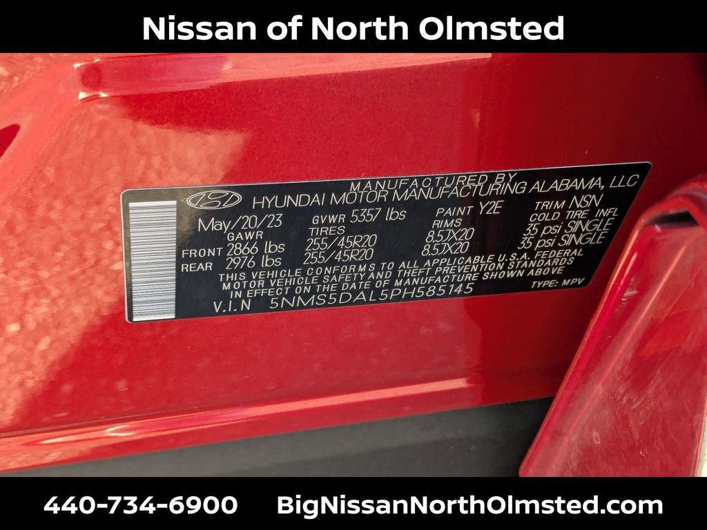 Used 2023 Hyundai Santa Fe Calligraphy image 31