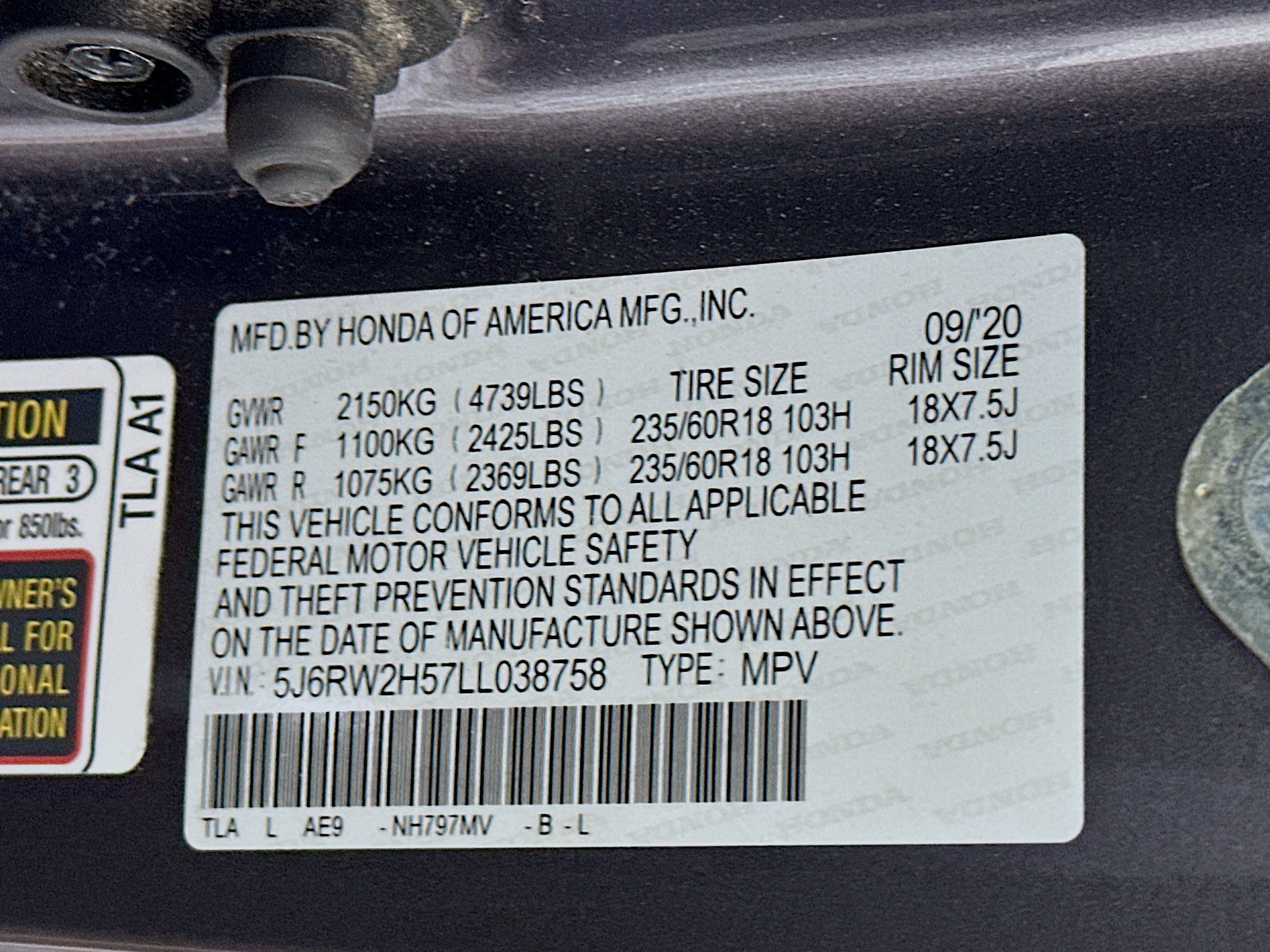 Used 2020 Honda CR-V EX image 12