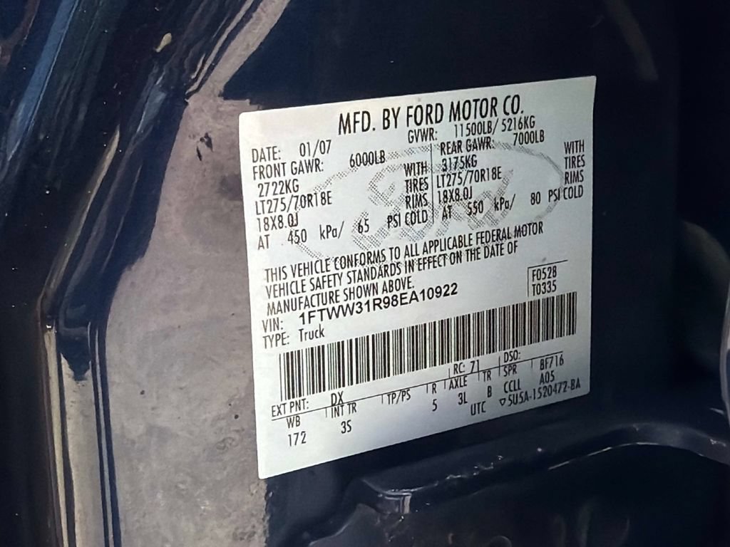 Used 2008 Ford F350 XLT AWD/4WD image 29