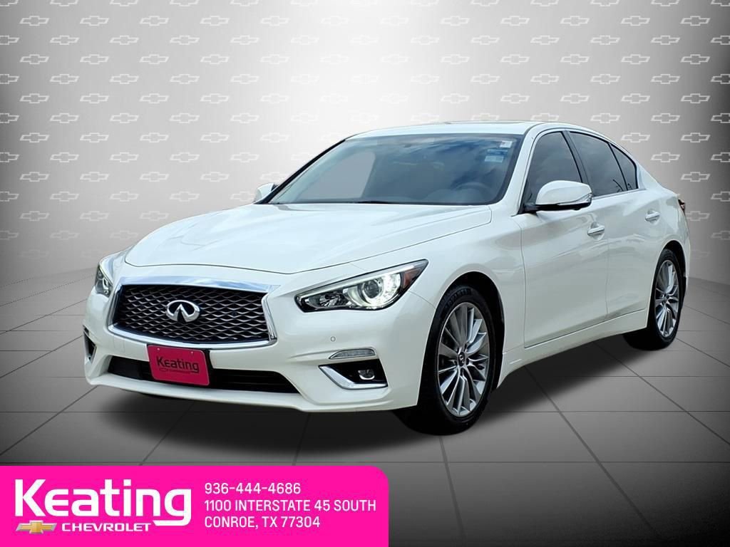 Used 2023 INFINITI Q50 Luxe w/ Cargo Package image 8