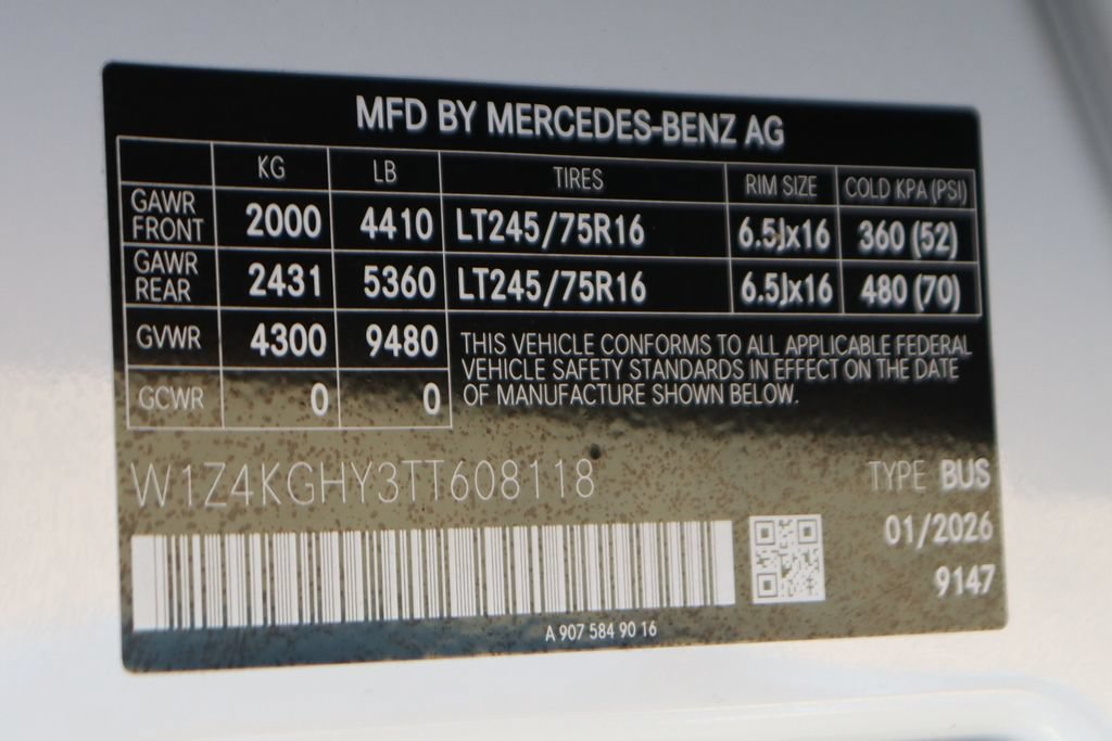 Used 2026 Mercedes-Benz Sprinter 2500 image 49
