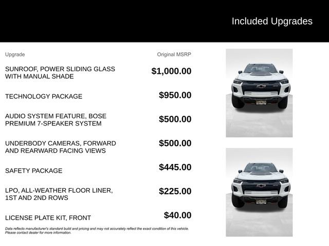 Used 2024 Chevrolet Colorado ZR2 w/ Technology Package AWD/4WD image 5