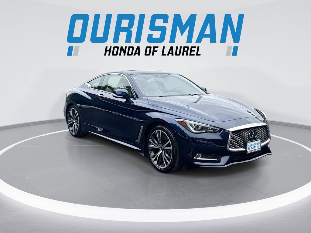 Used 2022 INFINITI Q60 3.0t Luxe w/ Essential Package AWD/4WD image 2