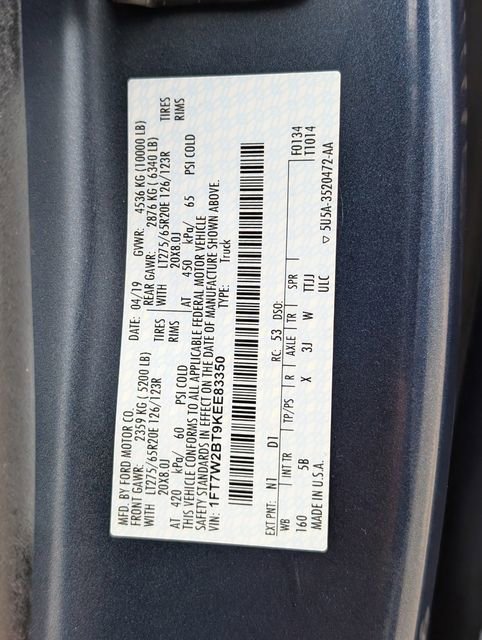 Used 2019 Ford F250 Lariat w/ Chrome Package AWD/4WD image 32