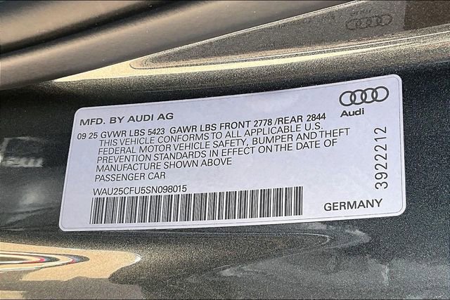 New 2025 Audi S5 Premium Plus AWD/4WD image 35