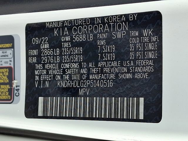 Certified 2023 Kia Sorento EX w/ Panoramic Sunroof Package image 30