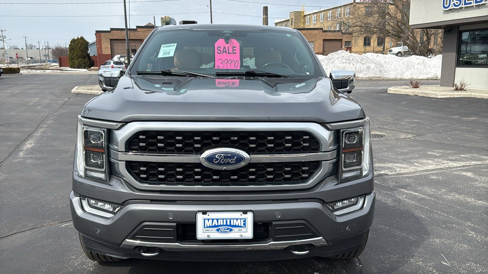 Used 2021 Ford F150 Platinum w/ FX4 Off-Road Package image 3