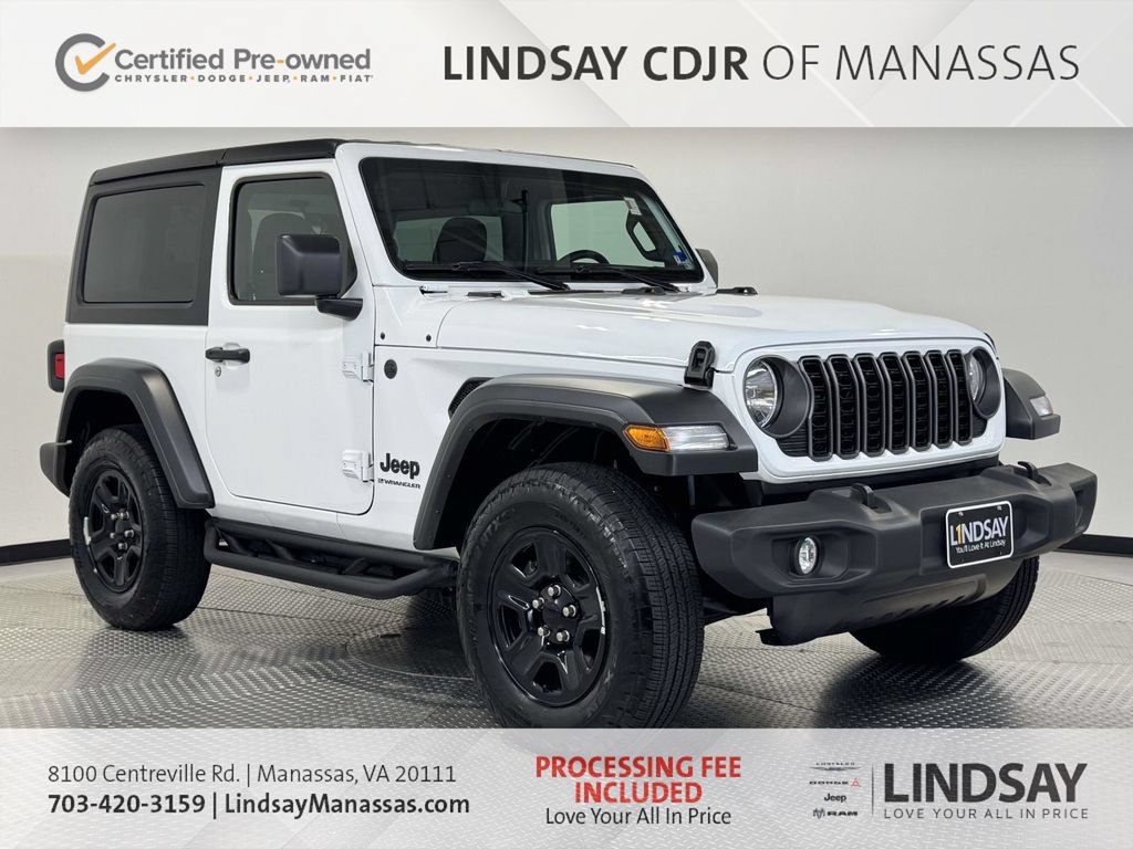 Certified 2025 Jeep Wrangler Sport