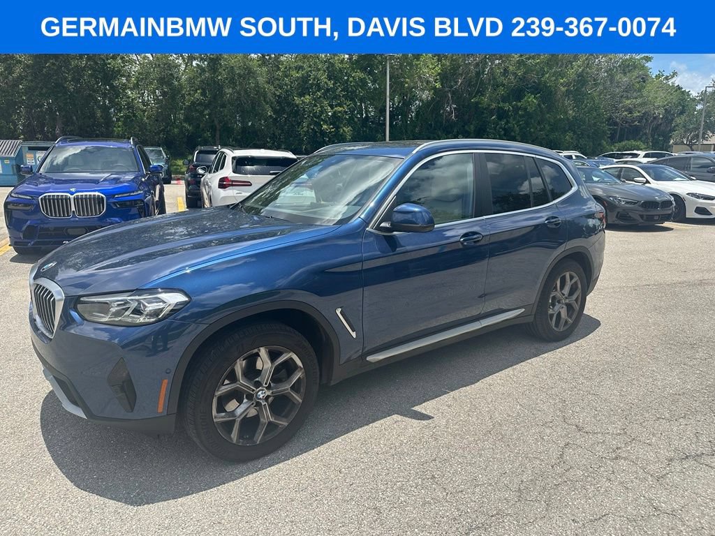 Certified 2023 BMW X3 xDrive30i w/ Premium Package w/ZPA AWD/4WD image 2