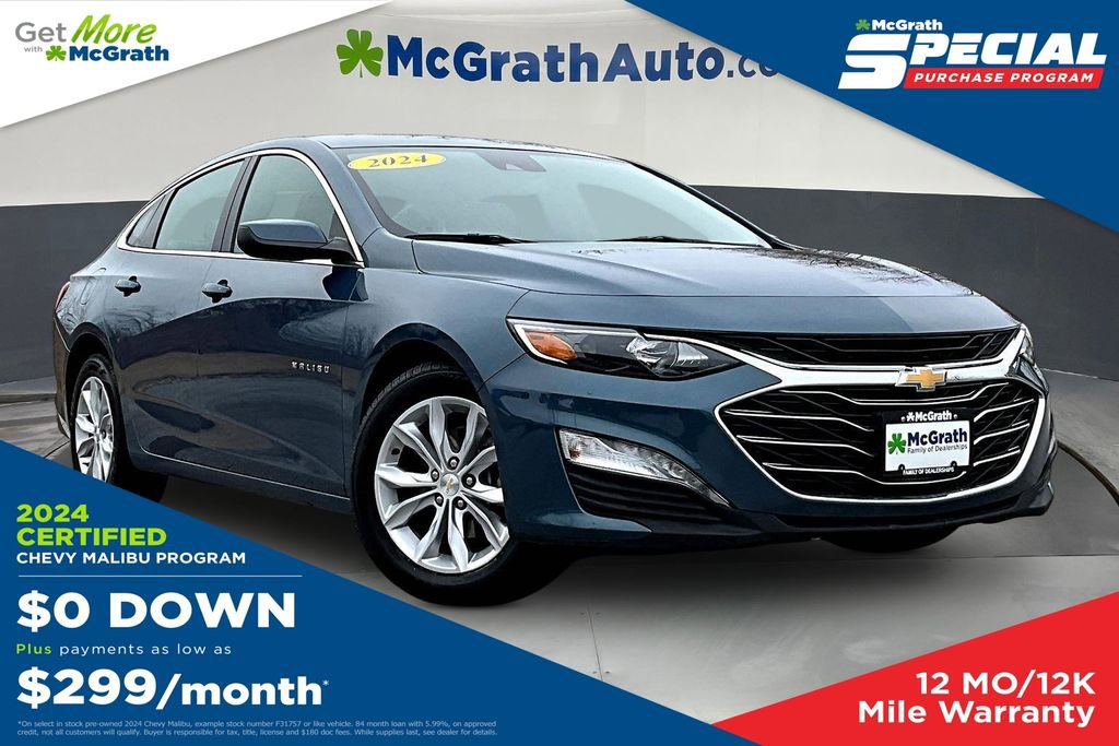 Used 2024 Chevrolet Malibu LT image 1