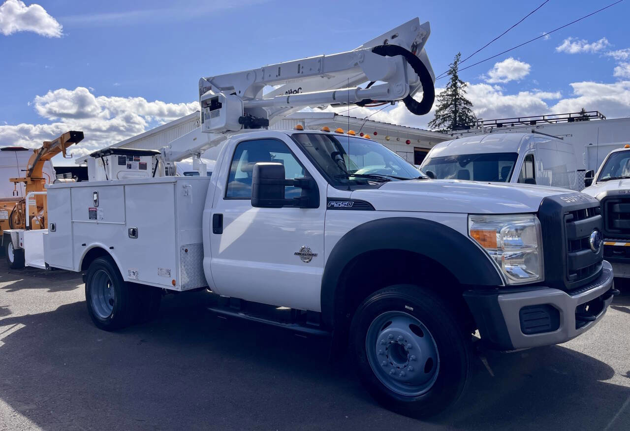 Used 2015 Ford F550 2WD Regular Cab Super Duty w/ Snow Plow Prep Package image 8