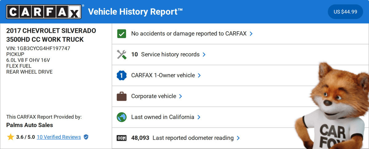 Used 2017 Chevrolet Silverado 3500 W/T image 2