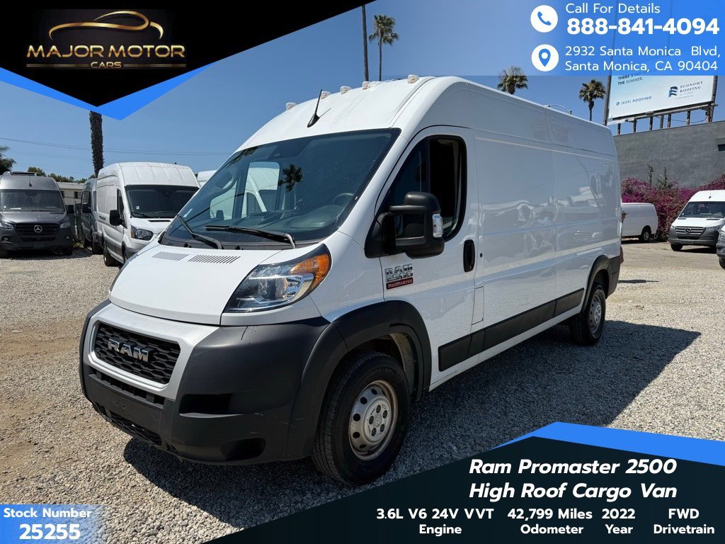 Used 2022 RAM ProMaster 2500