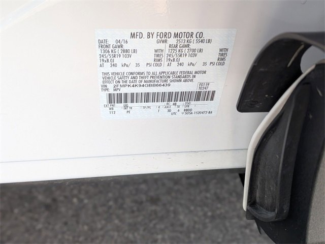 Used 2016 Ford Edge Titanium w/ Equipment Group 301A image 43