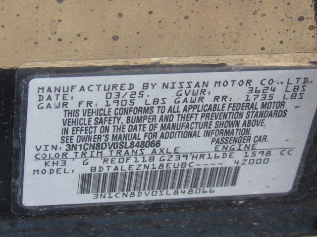 Certified 2025 Nissan Versa S w/ S Plus Package image 12