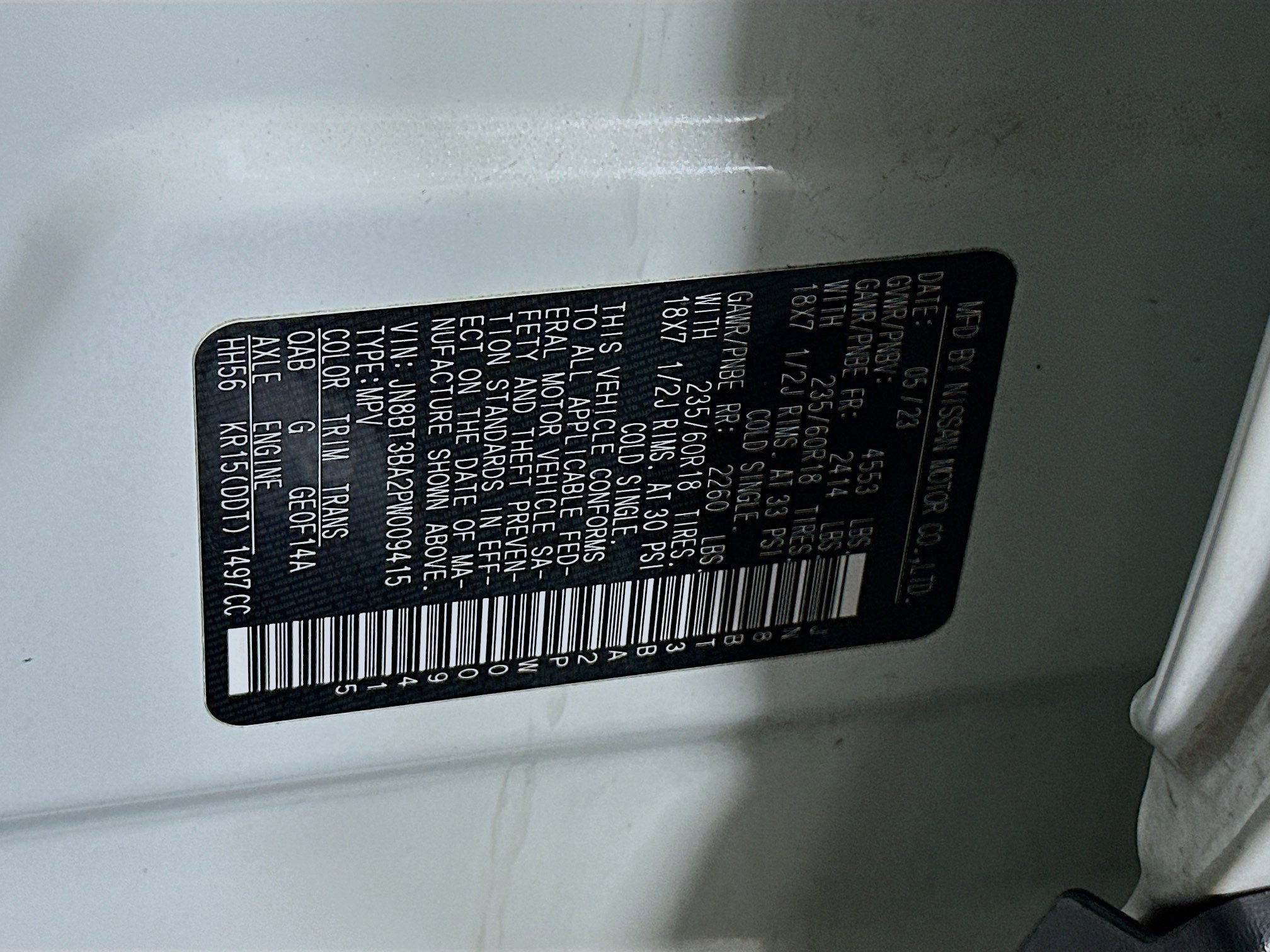 Used 2023 Nissan Rogue SV image 12