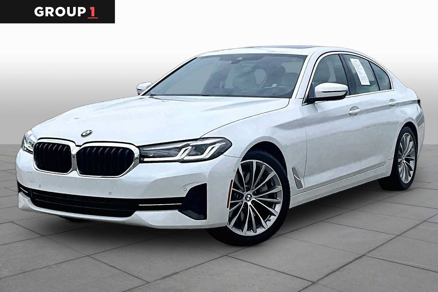Used 2021 BMW 540i w/ Premium Package RWD image 1