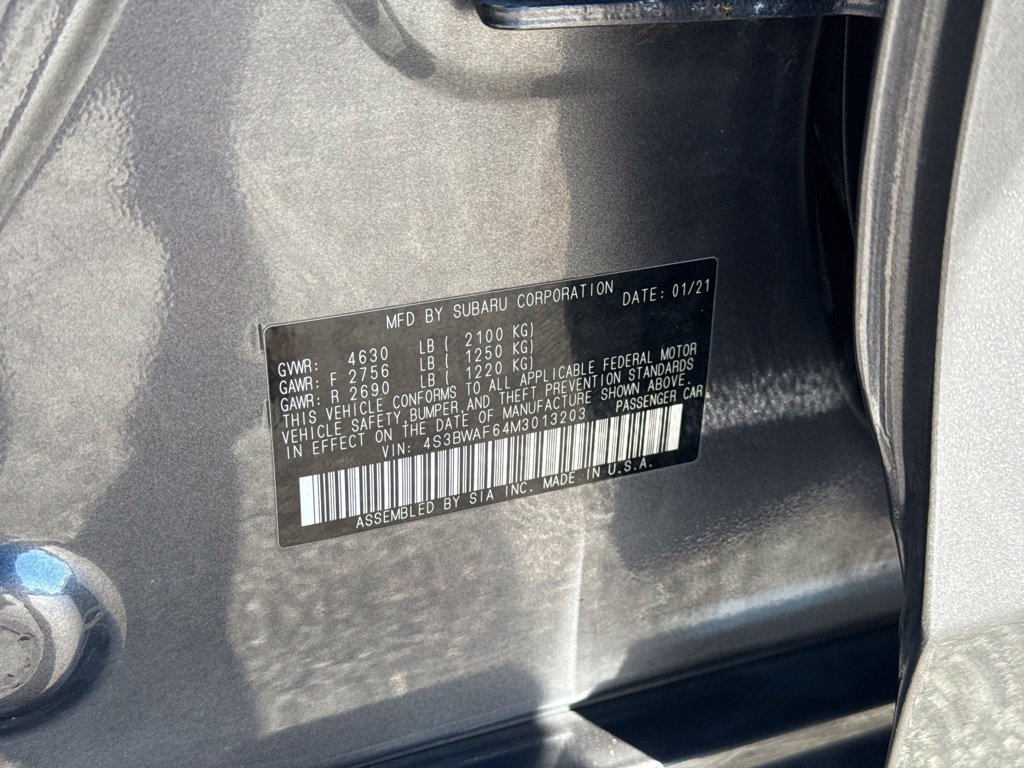 Used 2021 Subaru Legacy Premium w/ Tech Package 1 AWD/4WD image 44