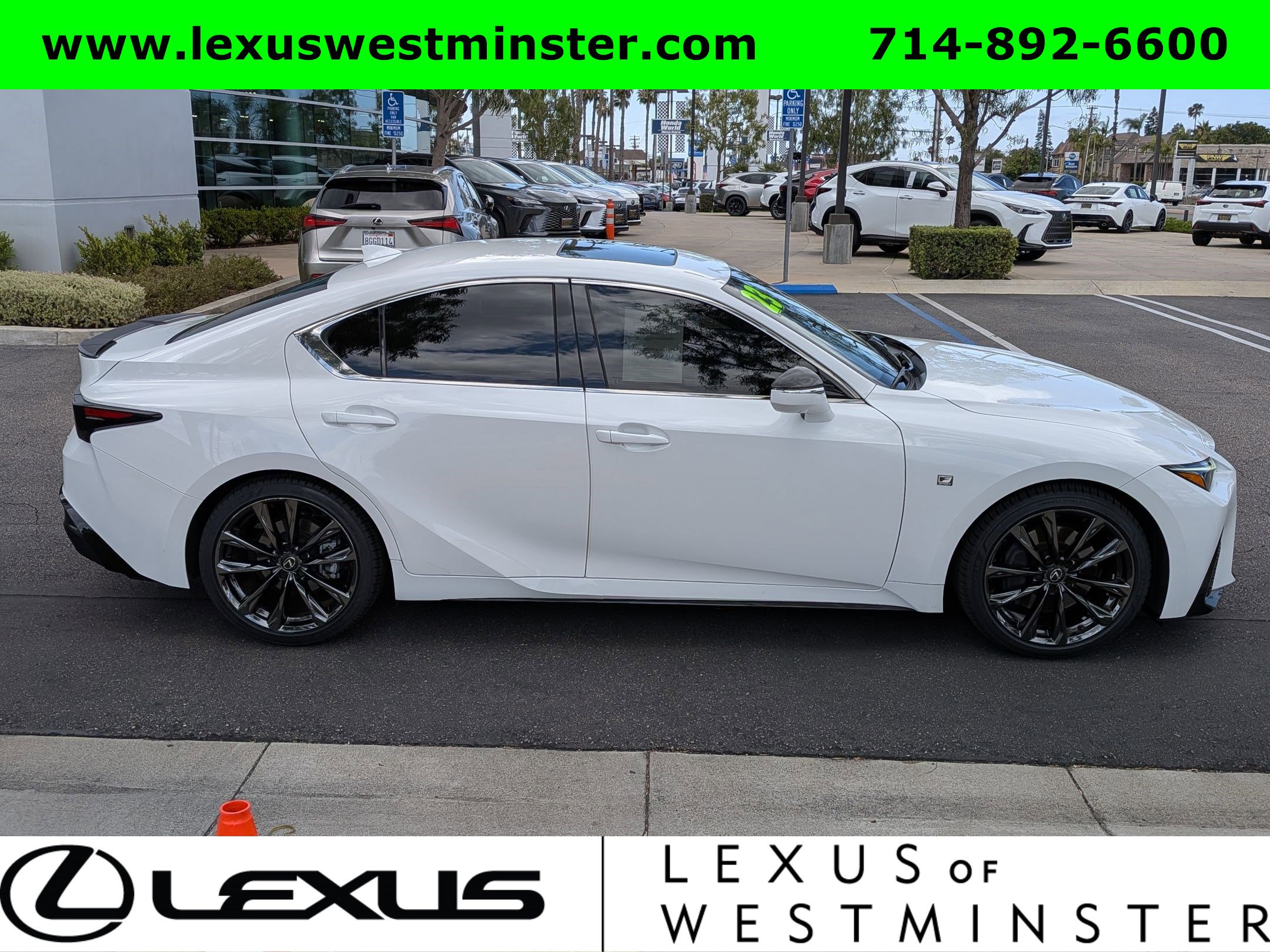 Certified 2023 Lexus IS 350 F Sport w/ Navigation Package RWD image 4
