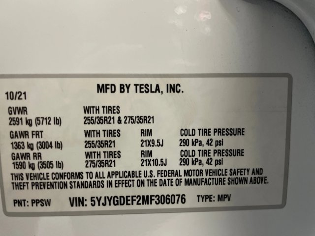 Used 2021 Tesla Model Y Performance AWD/4WD image 24