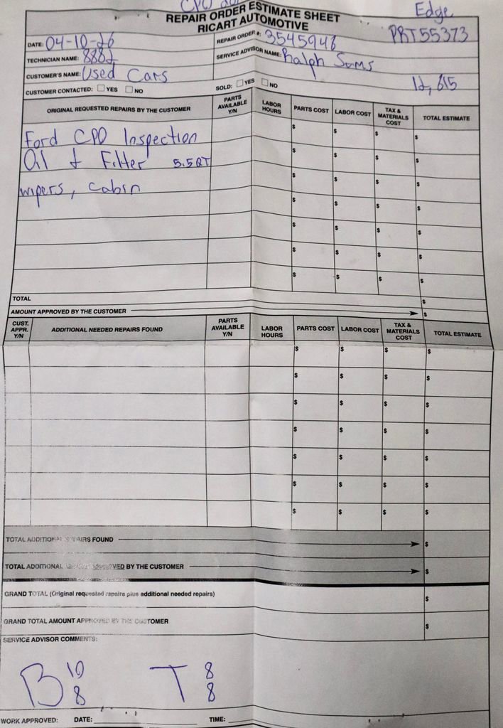 Certified 2024 Ford Edge SEL w/ Convenience Package AWD/4WD image 6