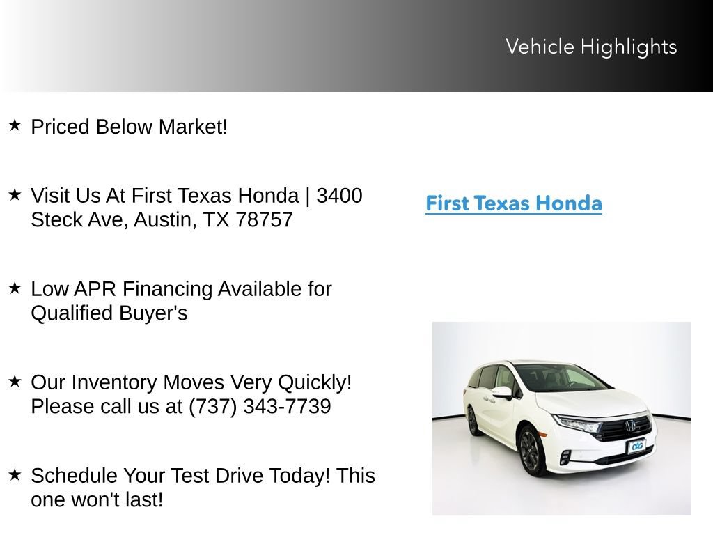 Used 2022 Honda Odyssey Elite image 10