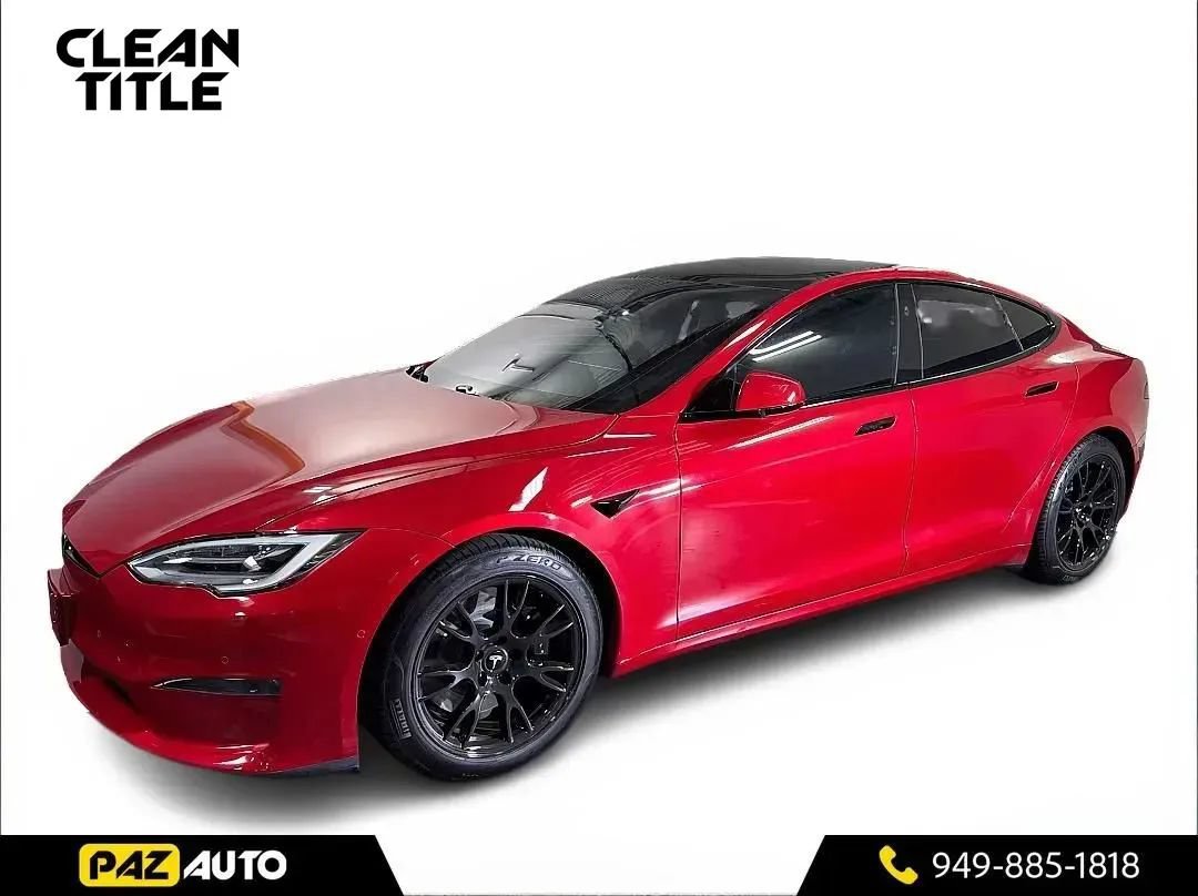 Used 2021 Tesla Model S Long Range AWD/4WD image 1