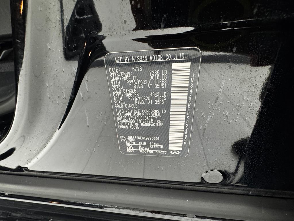 Used 2019 INFINITI QX80 Luxe w/ Proassist Package image 43