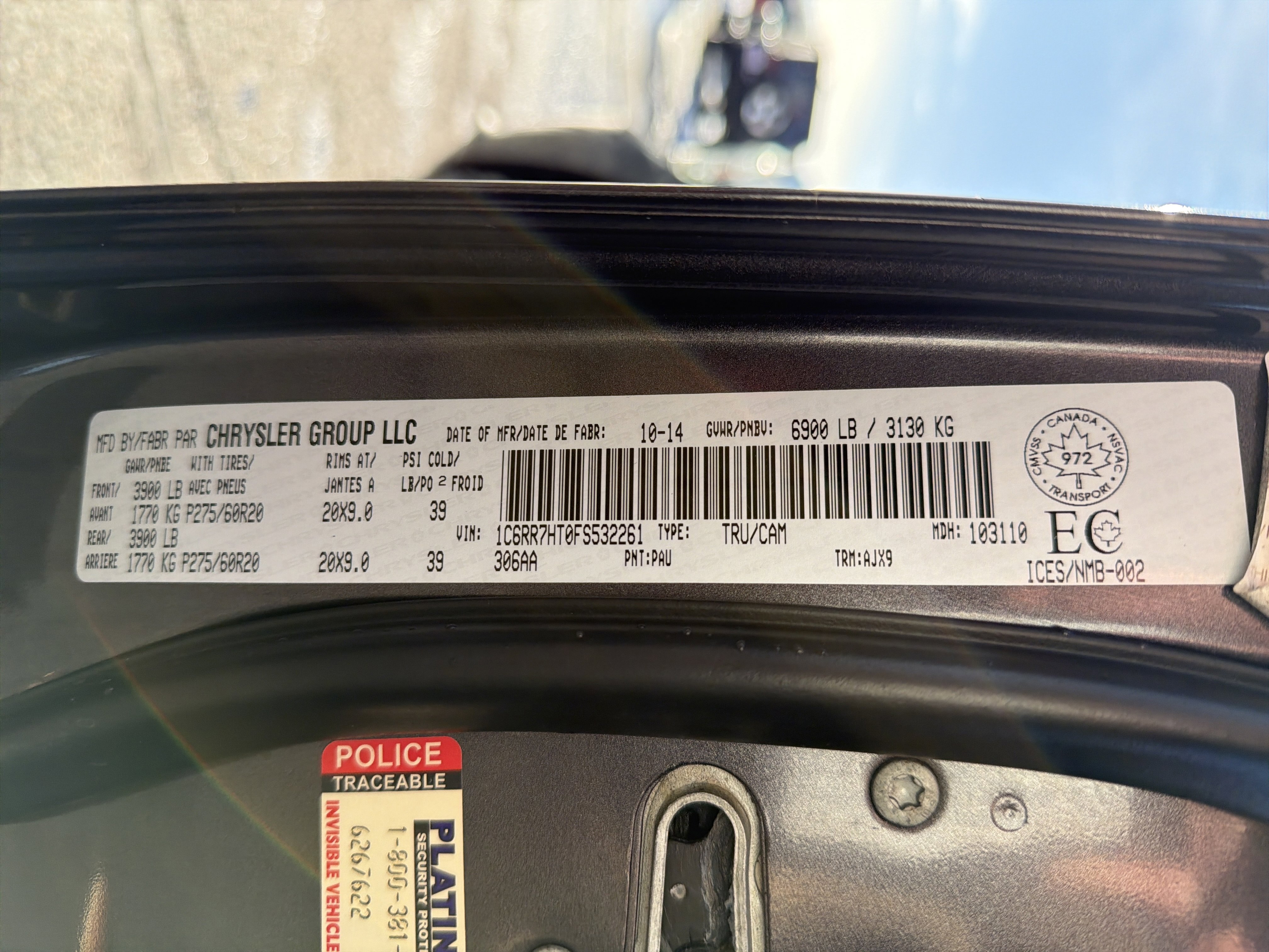 Used 2015 RAM 1500 Sport w/ Sport Premium Group image 19