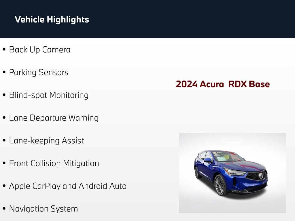 Used 2024 Acura RDX A-Spec AWD/4WD image 5