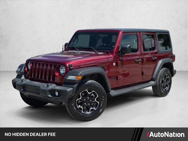 Used 2021 Jeep Wrangler Unlimited Sport AWD/4WD image 1