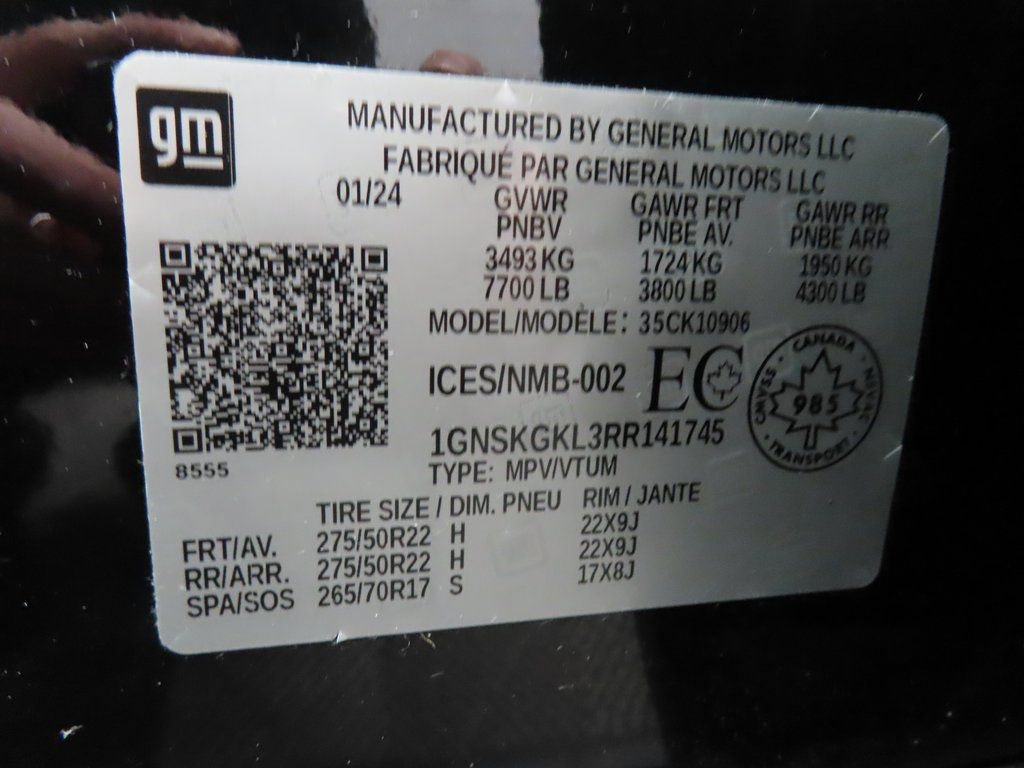 Used 2024 Chevrolet Suburban High Country AWD/4WD image 64