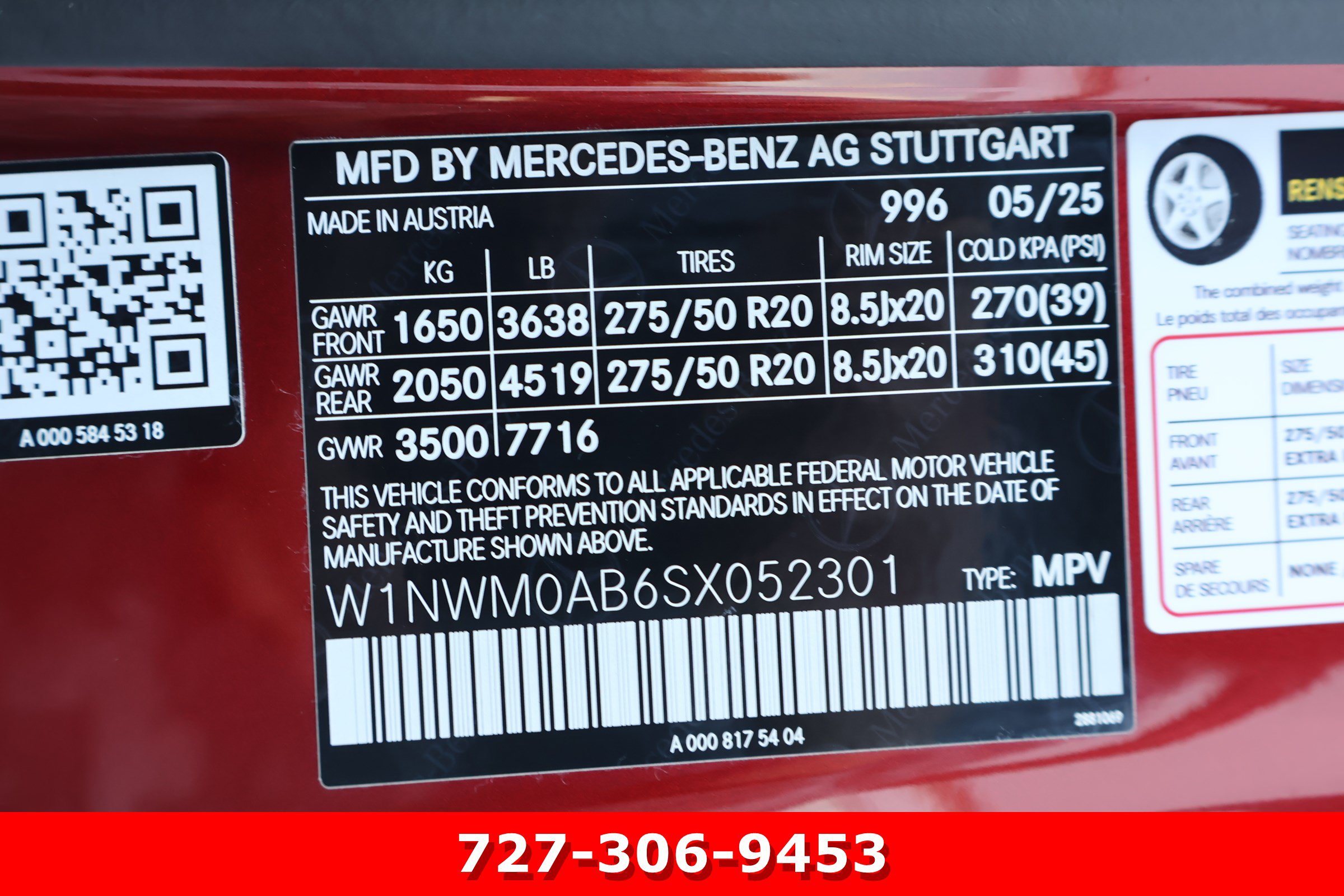 Certified 2025 Mercedes-Benz G 580 w/ EQ Technology image 32