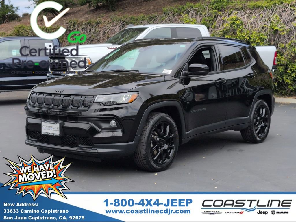 Certified 2022 Jeep Compass Altitude image 1