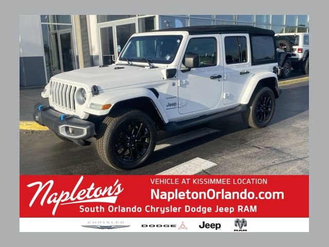 Used 2023 Jeep Wrangler Unlimited Sahara w/ Cold Weather Group AWD/4WD image 1