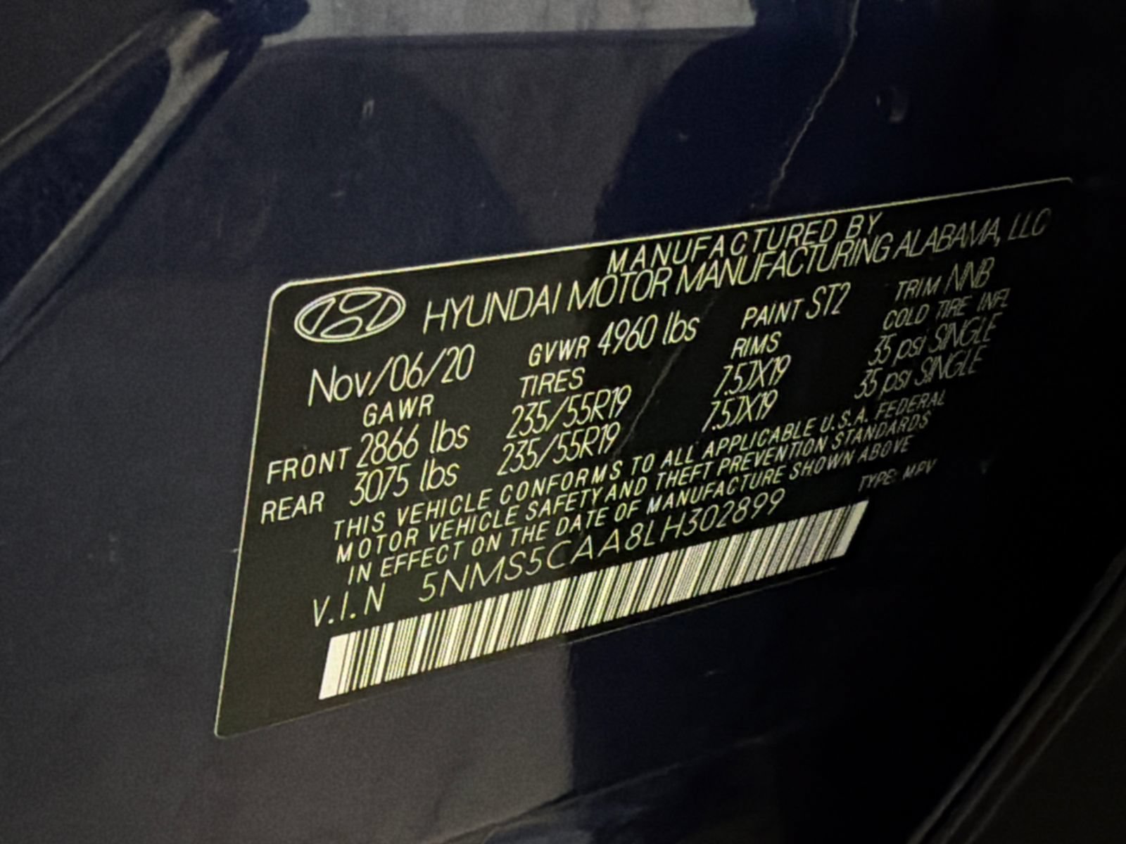 Used 2020 Hyundai Santa Fe Limited AWD/4WD image 17
