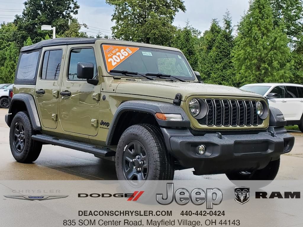 New 2026 Jeep Wrangler Unlimited Sport AWD/4WD video 1