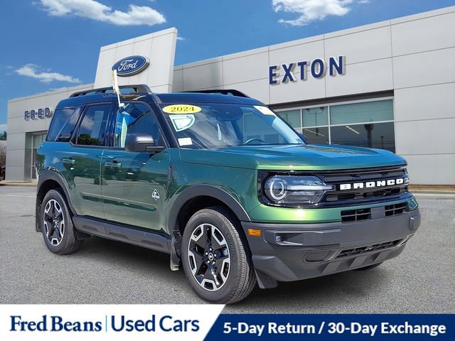 Certified 2024 Ford Bronco Sport Outer Banks w/ Tech Package