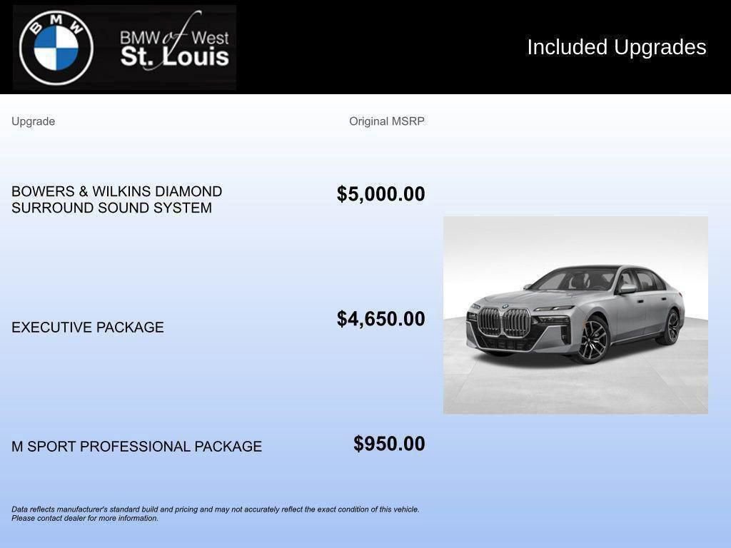 Used 2026 BMW 760i xDrive w/ Executive Package image 10