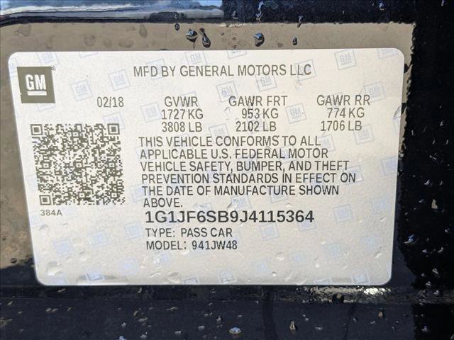 Used 2018 Chevrolet Sonic Premier w/ LPO, Performance Package image 27