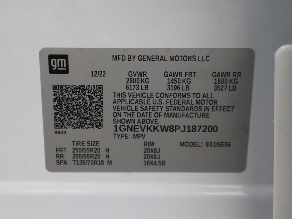 Used 2023 Chevrolet Traverse Premier AWD/4WD image 65