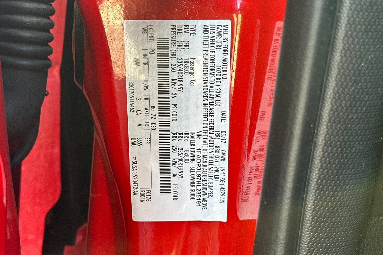 Used 2017 Ford Focus ST FWD image 26