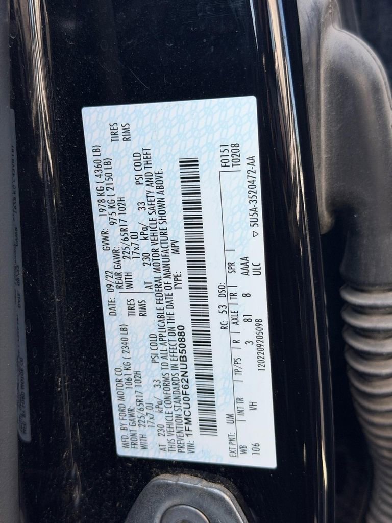 Used 2022 Ford Escape S FWD image 33