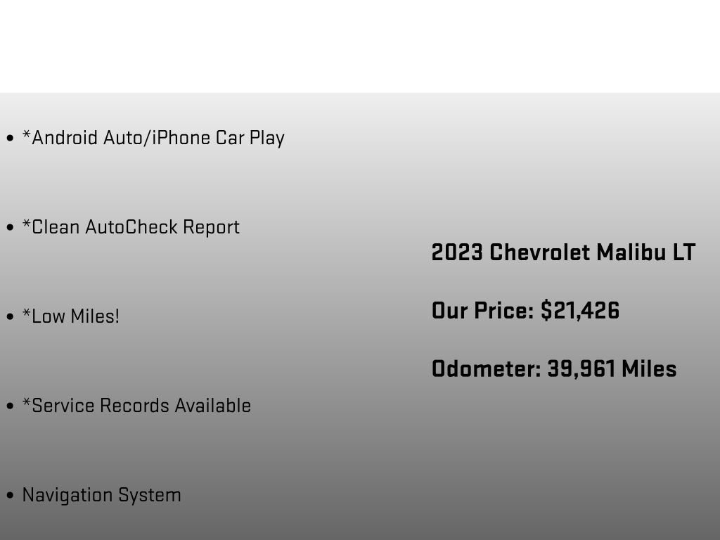 Used 2023 Chevrolet Malibu LT image 12