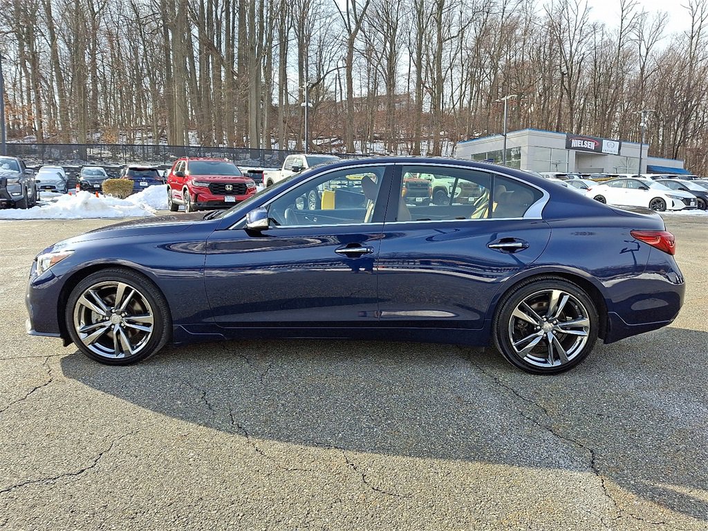 Certified 2021 INFINITI Q50 Signature Edition w/ Cargo Package image 4